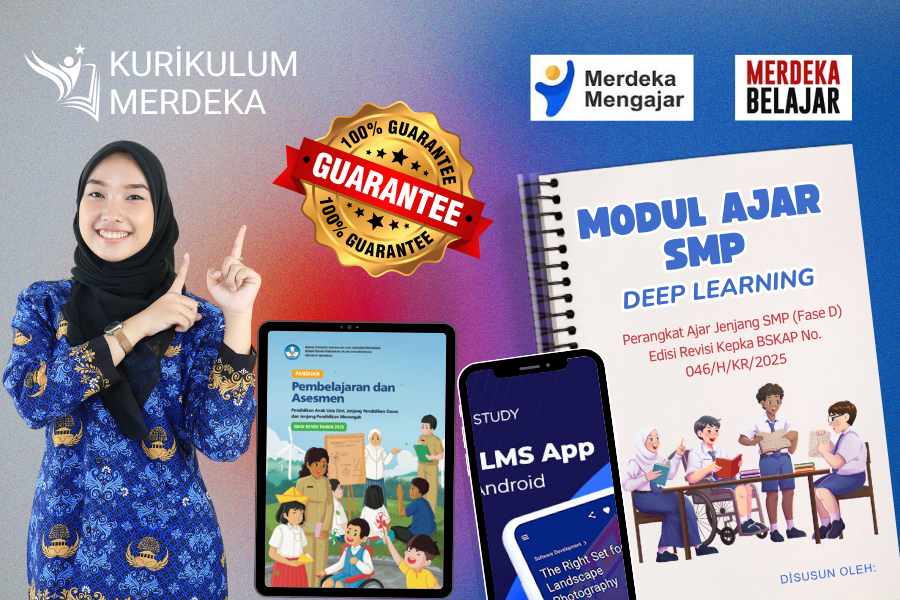 Modul Ajar SMP + LMS Edisi Revisi Terbaru BSKAP 2025